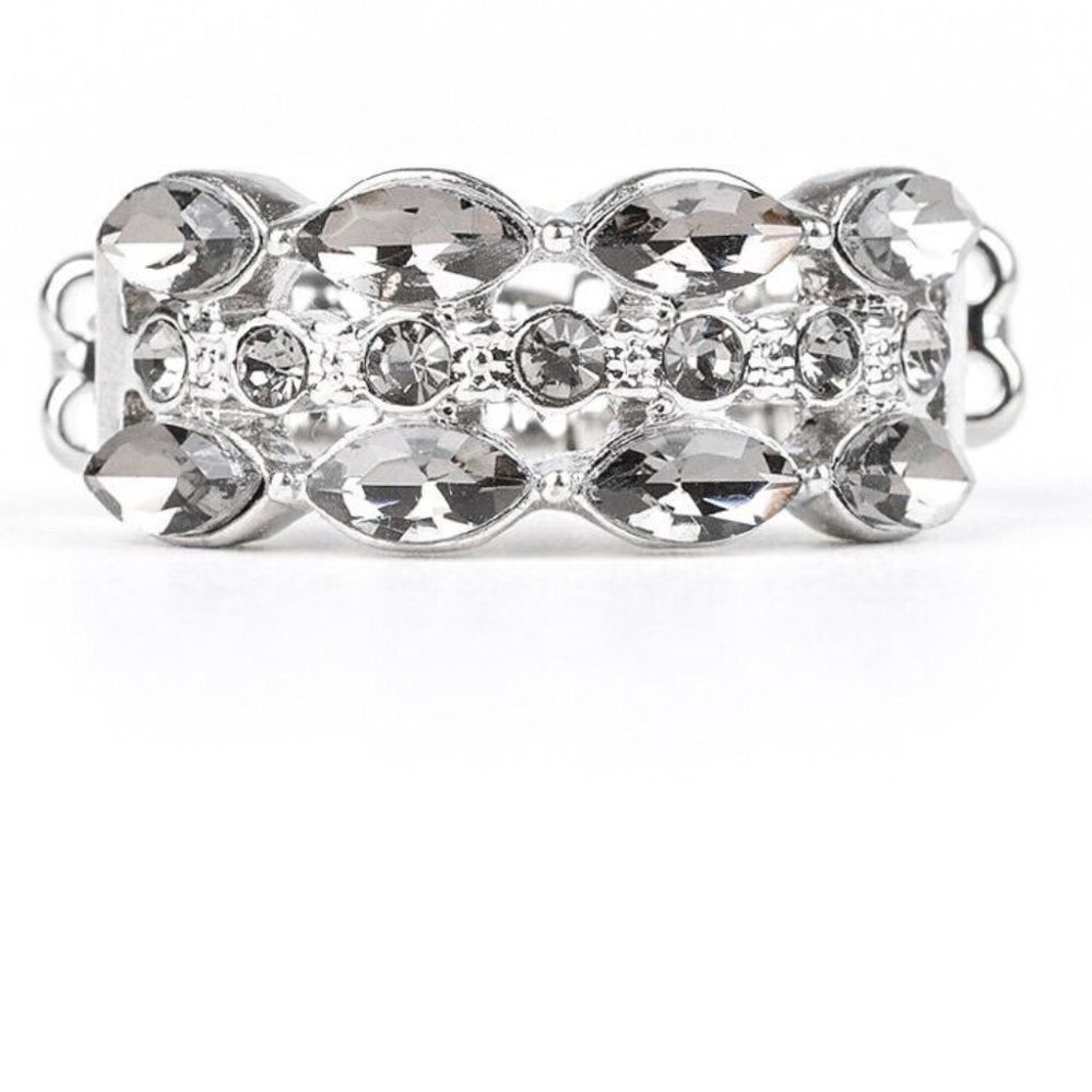 Paparazzi Distractingly Demure White Ring